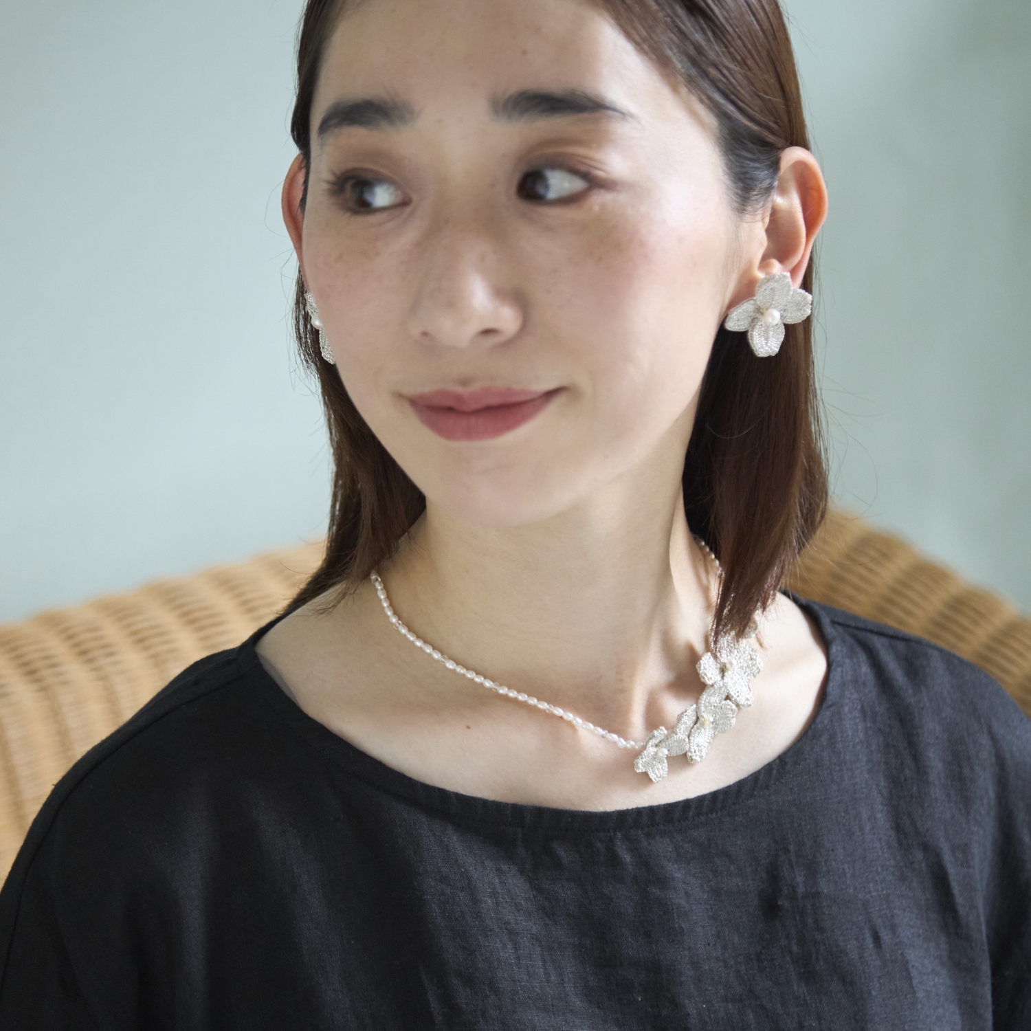 laneii/アジサイ・ピアス